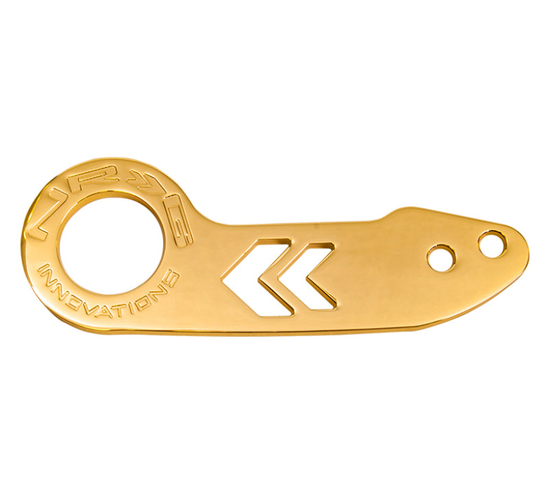 NRG TOW-110GD Universal Rear Tow Hook - Gold Dip