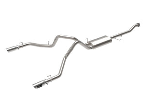 AFE 49-33130-P  Series 3in 304SS Cat-Back w/ Polished Tips 15-20 fits Ford F-15