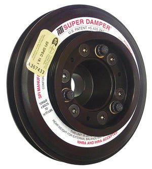 ATI ATI917752 Damper - 7.45in - Alum - (3) 4 Grv - fits Nissan RB26 R32 - 1000 HP - 2 Ring - 1Pc