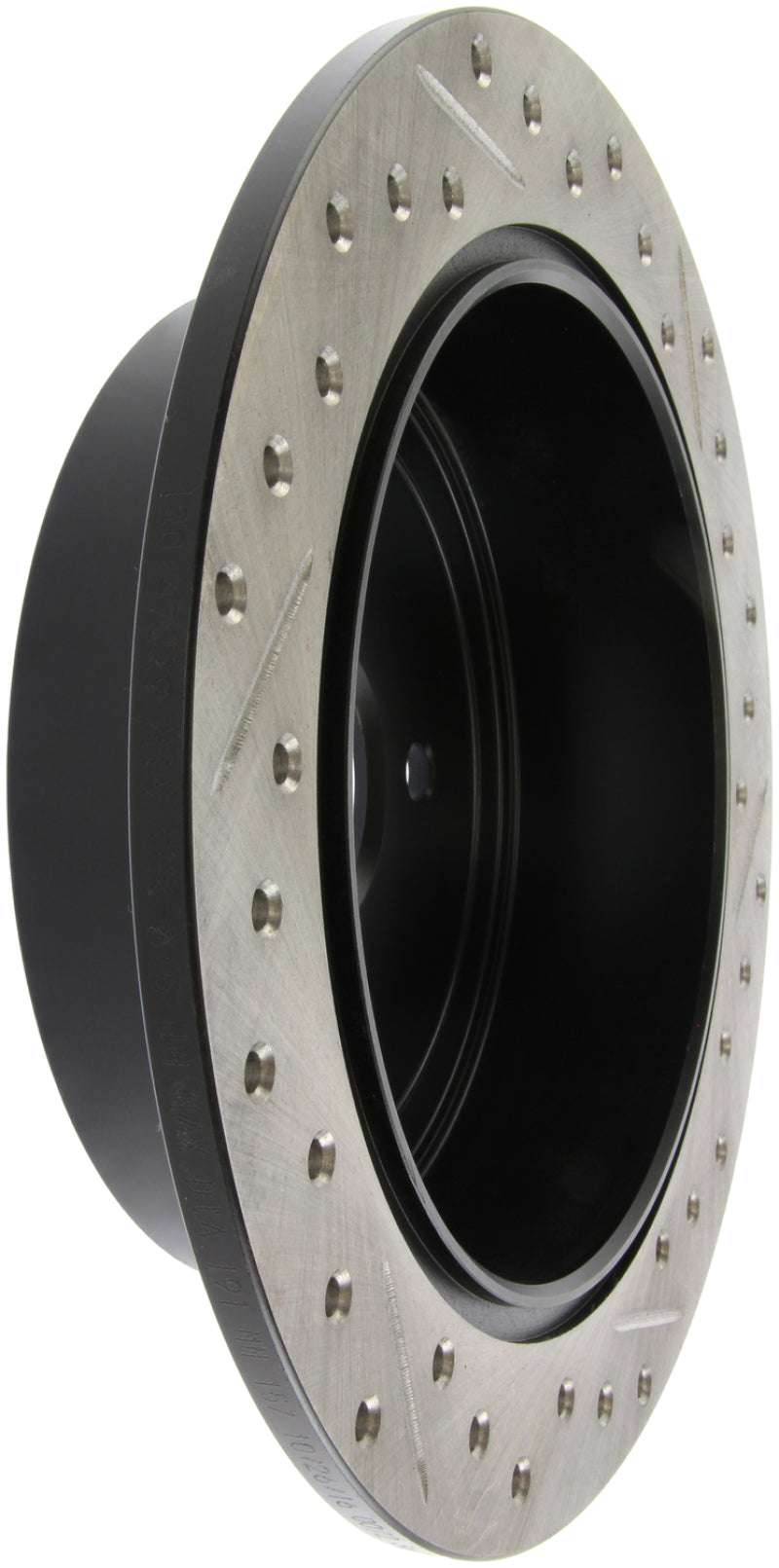 Stoptech 127.47029R 08-10 fits Impreza WRX (Exc STi)/08-10 Impreza Coupe/Sedan Slotted & Drilled Right Rear Rotor