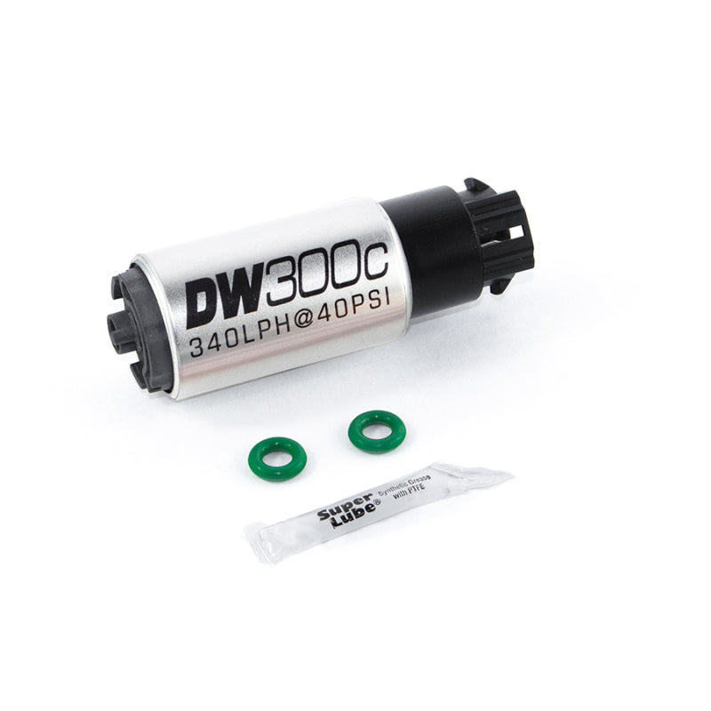 DeatschWerks 9-309-1009 DeatschWerks 340lph DW300C Compact Fuel Pump w/ 08-12 GTR Set Up Kit (2 Required)