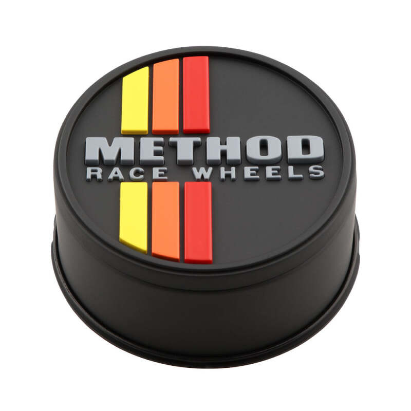 Method CP-YOR108P Classic YOR Stripes Push Through Cap Black