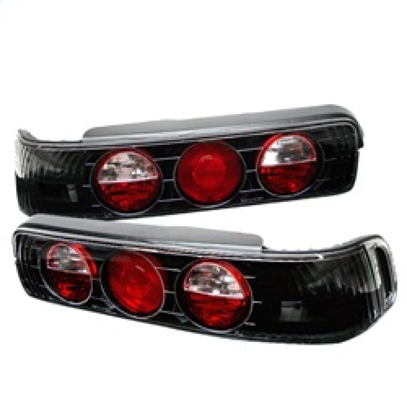 Spyder 5000156 fits Acura 90-93 Integra 2Dr Euro Style Tail Lights Black ALT-YD