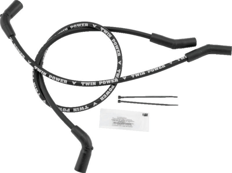 Twin Power 110115 09-16 FLH FLT Black Ignition Wire Set