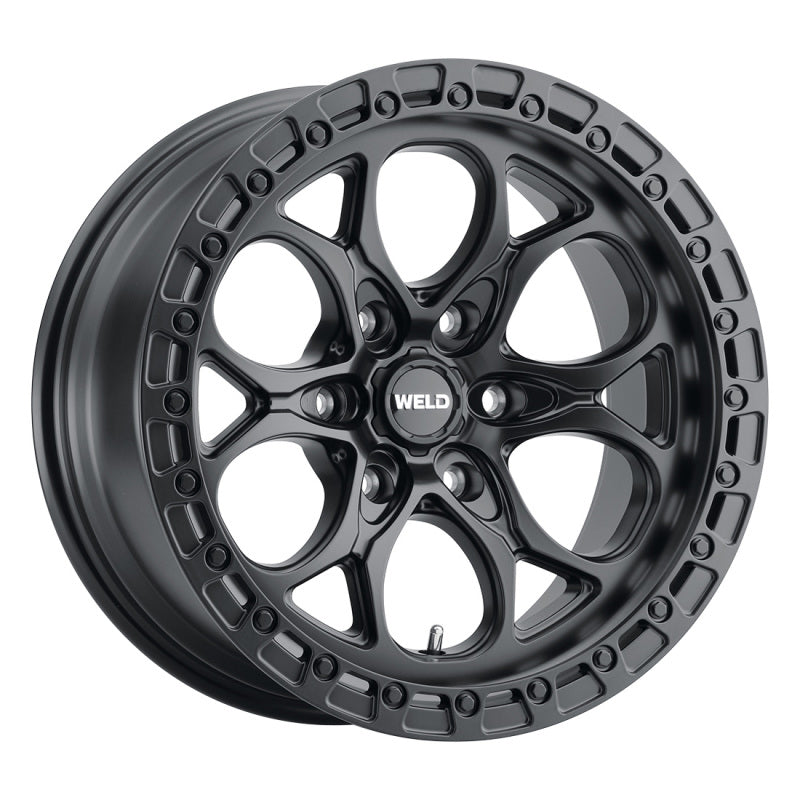 Weld  W10809084500 Off-Road Ledge Six W108 20x9 / 6x139.7 BP / 5 In BS Satin Bla