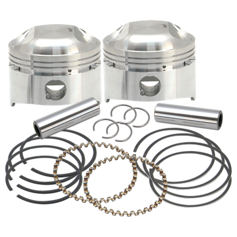 S&S 106-5513 Cycle 79-84 BT 3-1/2in +.020in 80in LC Forged Pistons