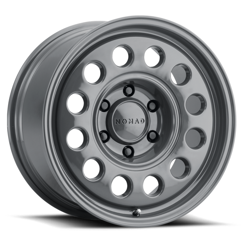 Nomad N501UG Convoy 15x7in / 6x139.7 BP / -10mm Offset / 107.95mm Bore - Gloss Grey Wheel