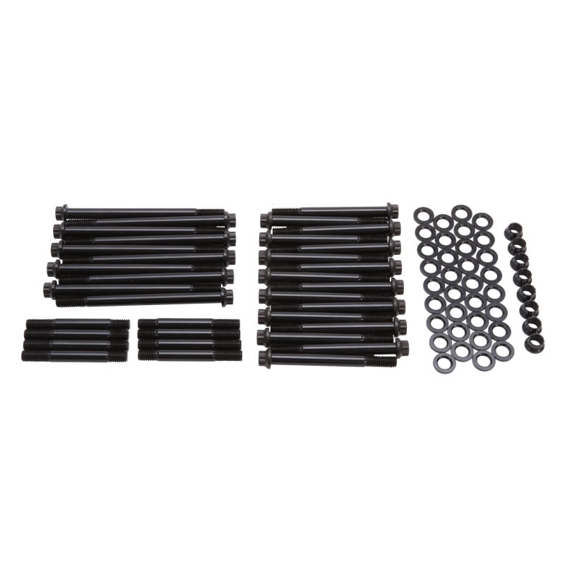 Edelbrock 8513 Head Bolt Kit fits Chrysler 426 CI Hemi V8 High Performance w/ Hex Head for Stock Replacement