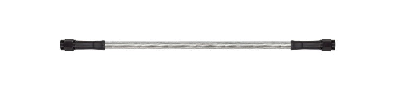Goodridge 30368TB-CL 68in Universal Brake Line Assembly w/Black Zinc Fittings & Clear Hose