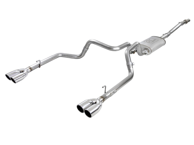AFE 49-34104-P  Series 3in-2-1/2in 304 SS Cat-Back 2019 fits GM Silverado 1500