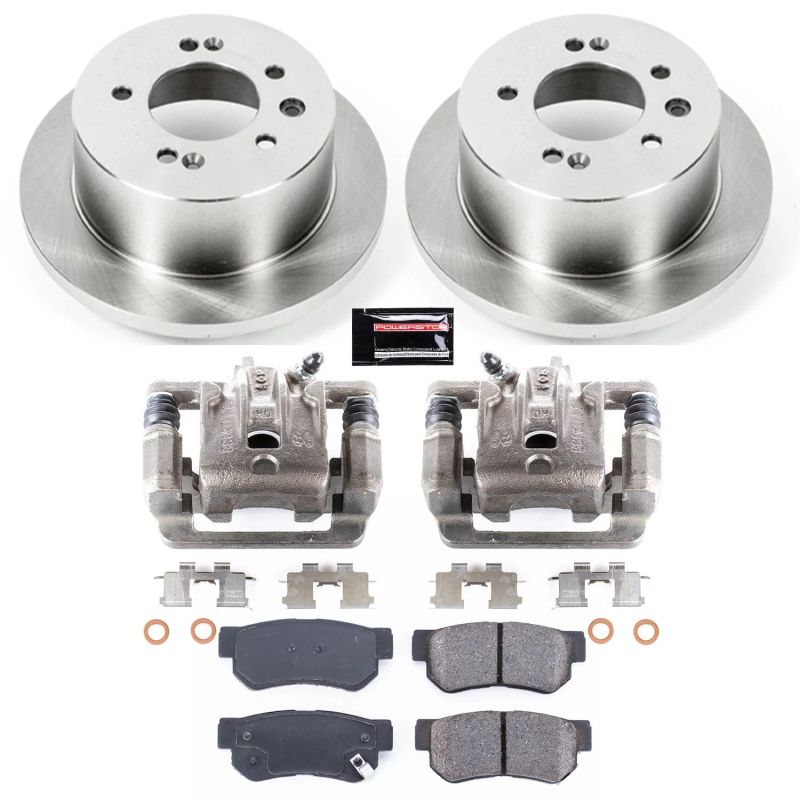 PowerStop fits Hyundai 07-10 Elantra Rear Autospecialty Brake Kit w/Calipers