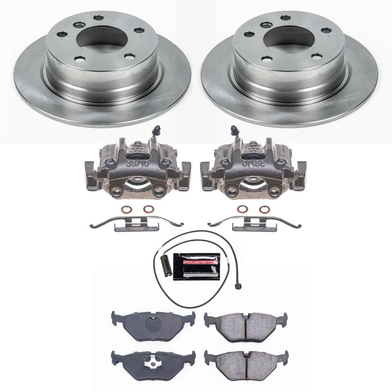 PowerStop KCOE633 fits BMW 96-02 Z3 Rear Autospecialty Brake Kit w/Calipers