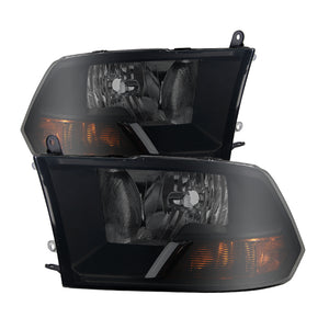 9030376 Xtune fits Dodge 09-12 Ram 1500 ( Non Quad Headlights ) Crystal Headli