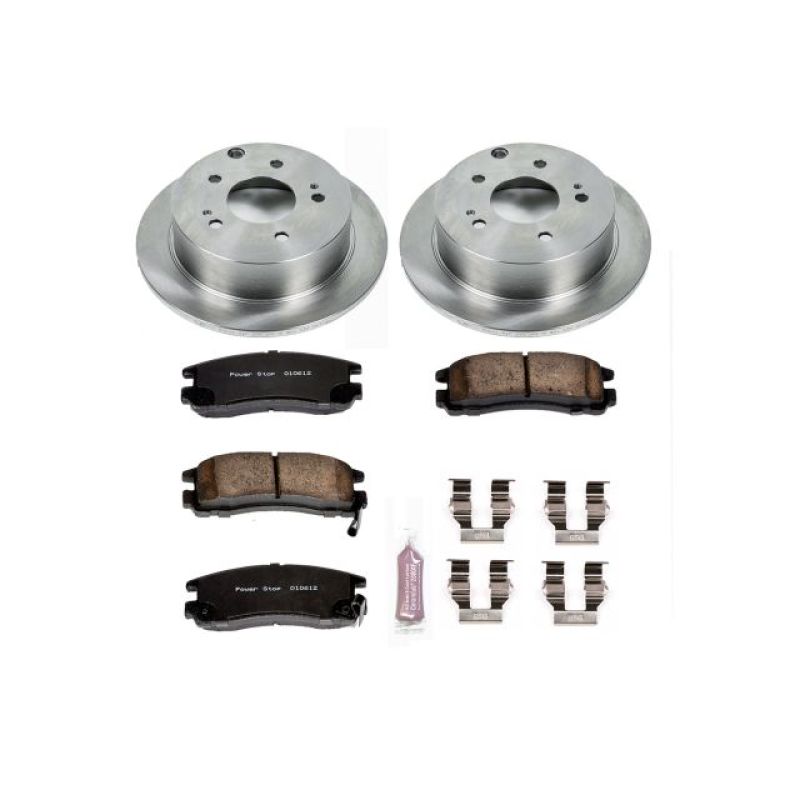 PowerStop KOE155 fits Mitsubishi 06-12 Eclipse Rear Autospecialty Brake Kit