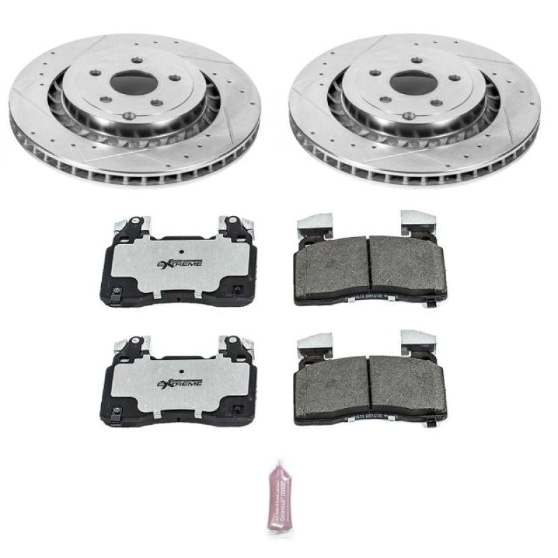 PowerStop K7007-26 14-17 fits Chevrolet SS Front Z26 Street Warrior Brake Kit