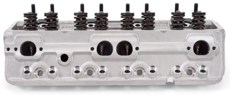 Edelbrock 5089 Cylinder Head E-Street SB fits Chevrolet 64cc (Complete Pair)
