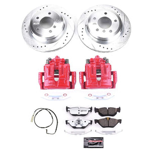 PowerStop KC3002 26 fits BMW 328i Rear Z26 Street Warrior Brake Kit w/Calipers