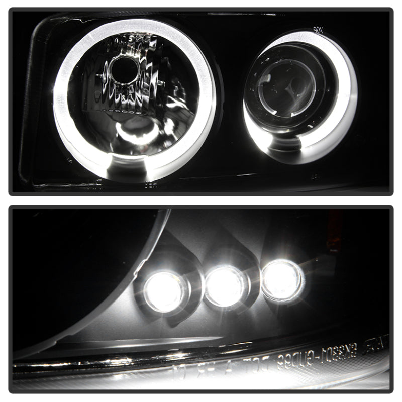 Spyder 5009357 fits GMC 99-06 Sierra 1500/2500/3500 Projector Headlights LED Ha
