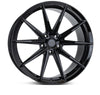 Vossen HFX-2 19x9.5 - 5x112 - ET35 - Deep Face - 66.5 - Gloss Black Wheel
