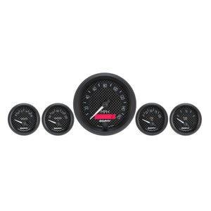 AutoMeter 8002 Autometer GT Series 5 Piece Kit (8016, 8027, 8037, 8088, 8092)