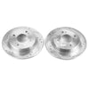 PowerStop fits Infiniti 91-96 G20 Rear Evolution Drilled & Slotted Rotors - Pair
