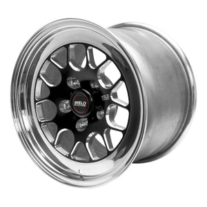 Weld  77MB-510A65A S77 15x10.33 / 5x4.5 BP / 6.5in. BS Black Wheel (Medium Pad)