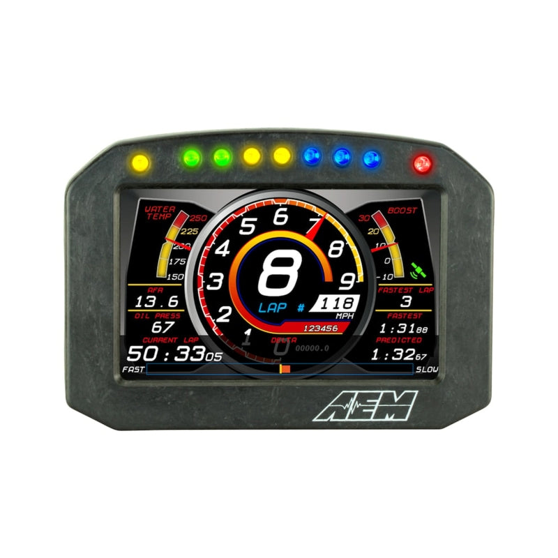 AEM 30-5600F CD-5 Carbon Flush Digital Dash Display