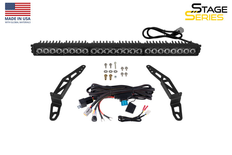 Diode Dynamics DD8717 fits Jeep 2018 SS30 Bumper LED Kit Sport White Driving ABL