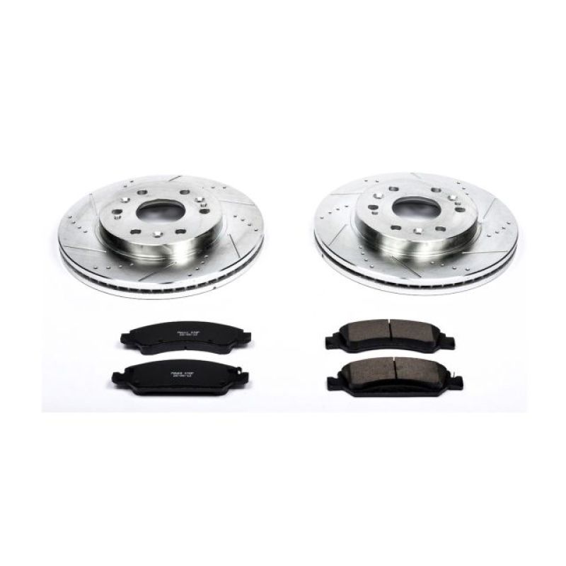 PowerStop K2069 fits Cadillac 08-19 Escalade Front Z23 Evolution Sport Brake Kit
