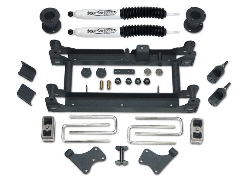 Tuff Country 55900KN 99-04 fits Toyota Tundra 4x4 & 2wd 4.5in Lift Kit (SX8000 Shocks)