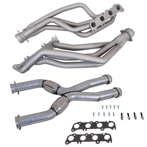 BBK 16342 86-04 fits Ford Mustang Coyote Swap 1-3/4in Long Tube Headers w/Hig