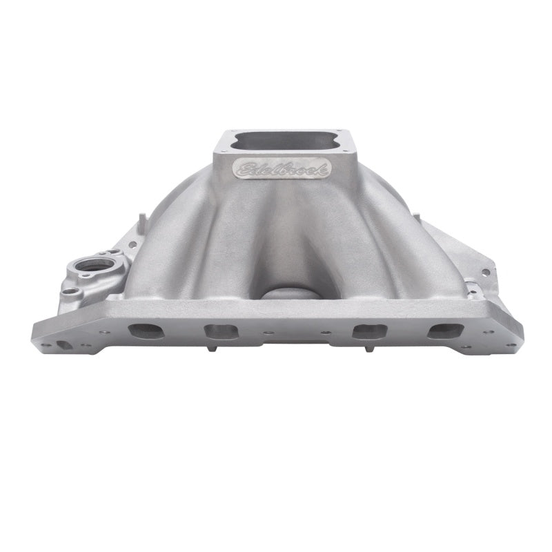 Edelbrock 28002 Manifold Big Victor II BBC w/ Edelbrock Profiler or Dart Big Chief Heads Dominator Flange