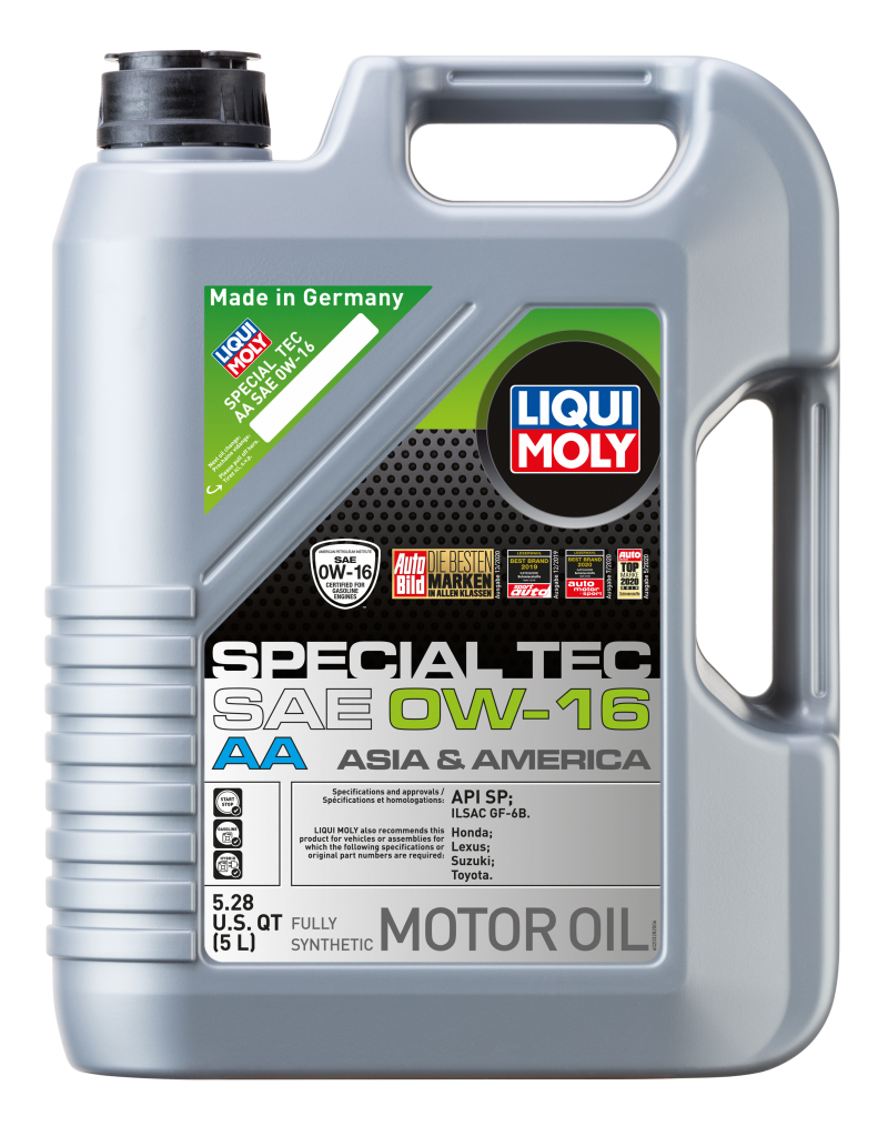 LIQUI MOLY 20328 5L Special Tec AA Motor Oil SAE 0W16