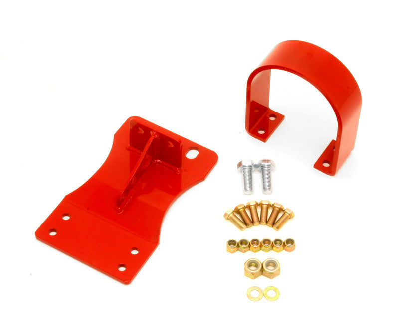 BMR DSL015R 5th Gen Camaro V8 Auto Front Driveshaft Safety Loop - Red