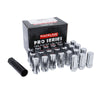 Raceline L73850LA6NV 14x2.0mm XL Spline Chrome Lug Nuts (24 Pack)