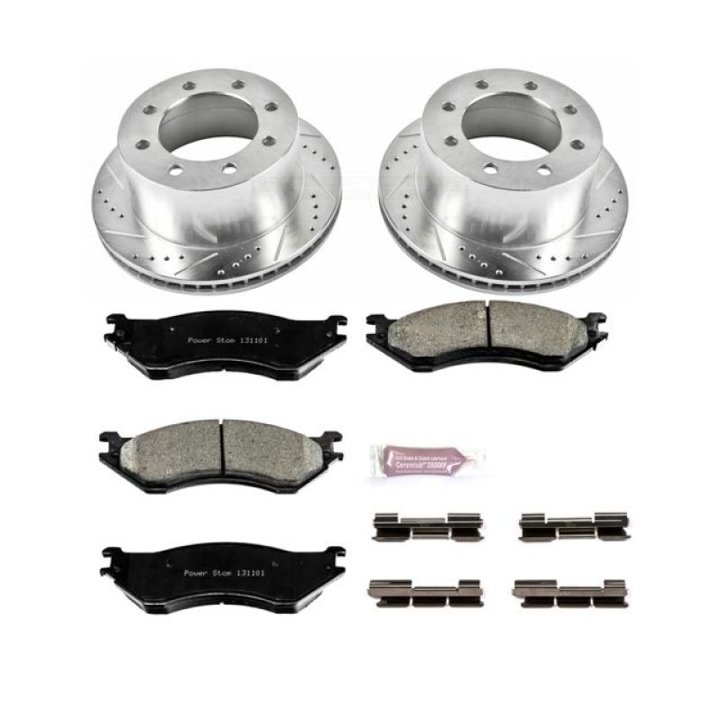 PowerStop K5489 fits Dodge 01-02 Ram 2500 Rear Z23 Evolution Sport Brake Kit
