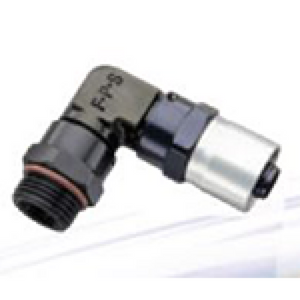 Fragola 3109907 -8AN x 90 Degree Sport Crimp Hose End x 1/4 NPT