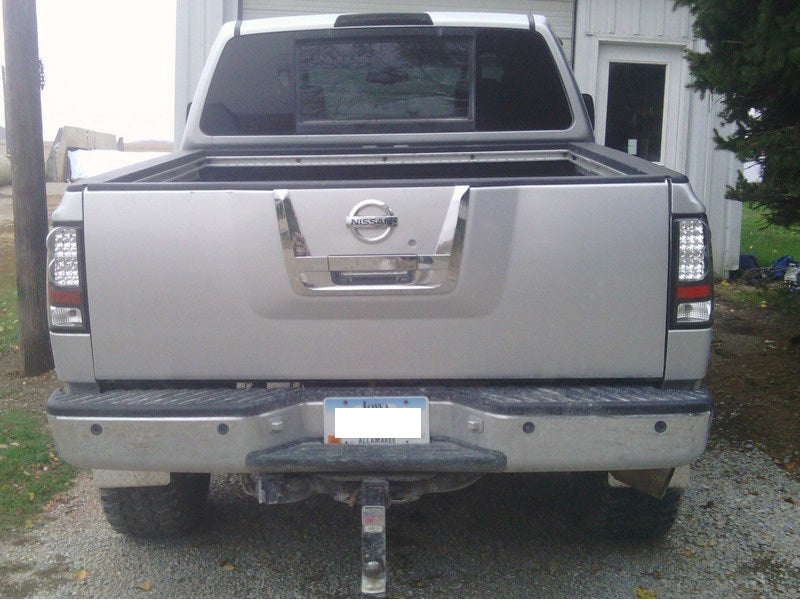 Spyder 5070067 fits Nissan 04-14 Titan LED Tail Lights Black ALT-YD-NTI04-LED-B