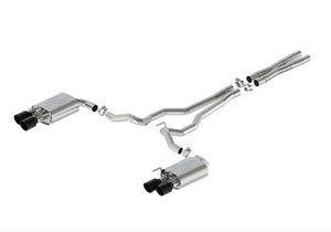 Ford Racing fits 2024 Mustang 5.0L Sport Active Cat-Back Exhaust - Black Tip