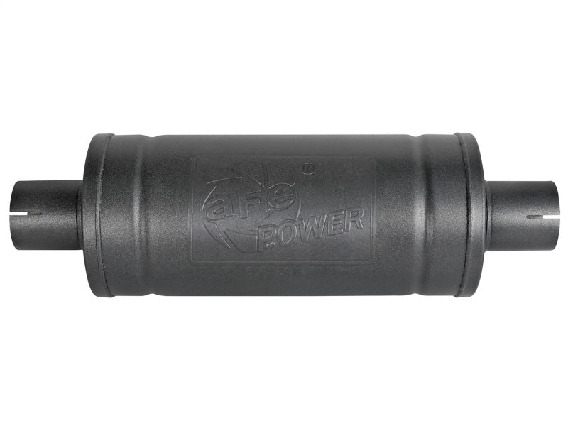 AFE 49M00007-B orce-Xp 409 SS Muffler w/ Black finish 2-1/2in Inlet & Oulet 14i