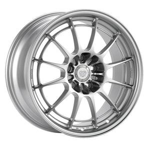 Enkei 3658856538SP NT03+M 18x8.5 5x114.3 38mm Offset 72.6mm Bore Silver Wheel G35/350z