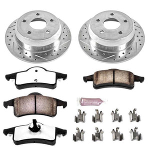 PowerStop K2151-36 99-04 fits Jeep Grand Cherokee Rear Z36 Truck & Tow Brake Kit
