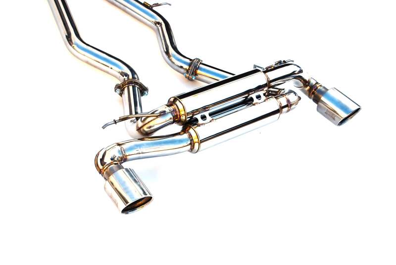 Invidia HS19TSP4VGM1RS 20+ fits Toyota Supra (3.0) Gemini w/Valve Rolled Stainle