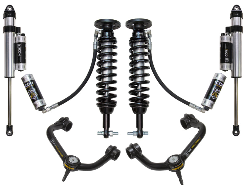 ICON K93085T 2015+ fits Ford F-150 4WD 2-2.63in Stage 5 Suspension System w/Tubular Uca