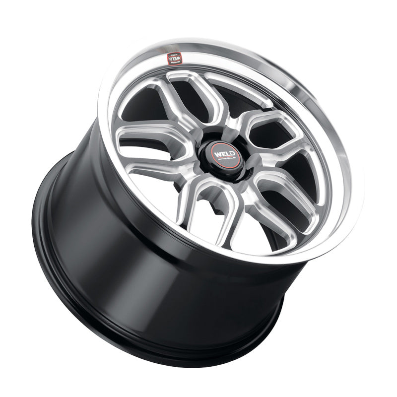 Weld  S10788063450 S107 18X8 Laguna 5X120.7 ET00 BS4.50 Gloss Black MIL Dia 78.1