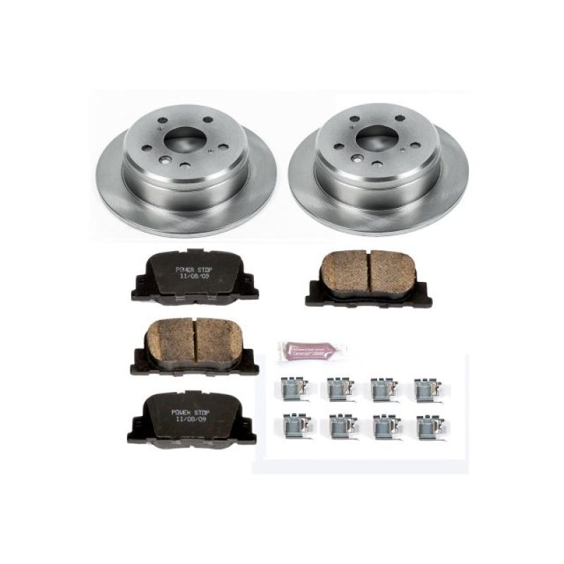 PowerStop KOE1084 fits Lexus 00-01 ES300 Rear Autospecialty Brake Kit