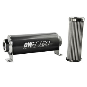 DeatschWerks 8-03-160-100K Stainless Steel 10AN 100 Micron Universal Inline Fue