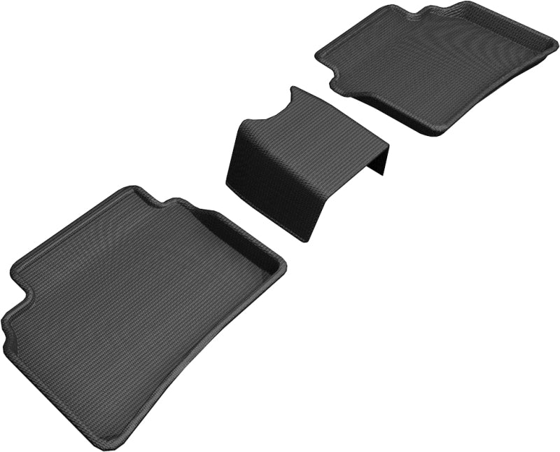 3D MAXpider L1BC03921509 2020 fits Buick 18-20 Regal Kagu 2nd Row Floormats - Black