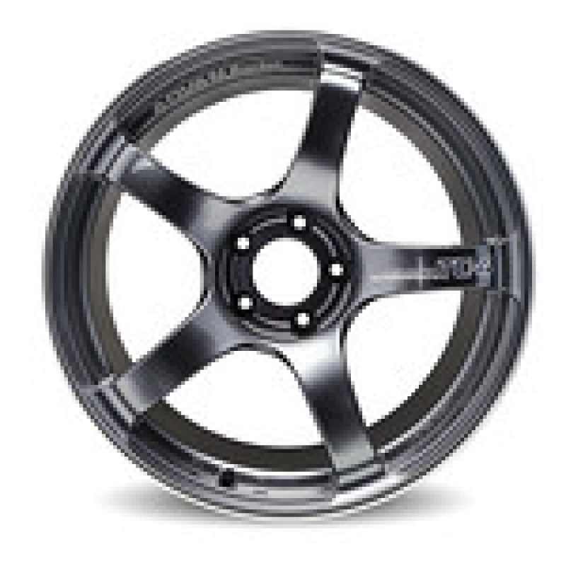 Advan YAD7I63EGMR TC4 17x9.0 +63 5-114.3 Racing Gunmetallic Ring Wheel