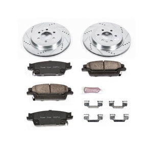 PowerStop K4568 fits Cadillac 04-09 SRX Rear Z23 Evolution Sport Brake Kit